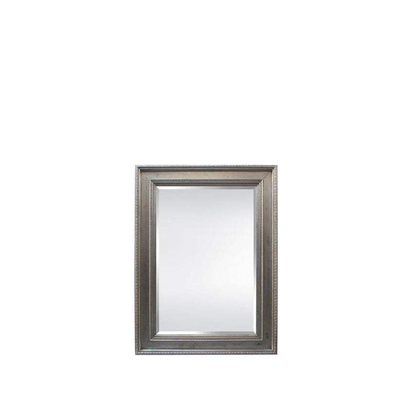 BOWRING - Rochelle 34-1/4”W x 46-1/4”H Mirror Antique Silver