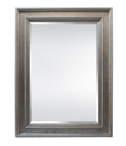 BOWRING - Rochelle 34-1/4”W x 46-1/4”H Mirror Antique Silver