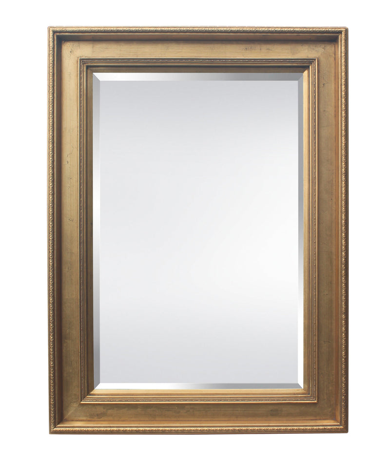 BOWRING - Rochelle 34-1/4”W x 46-1/4”H Mirror Antique Gold