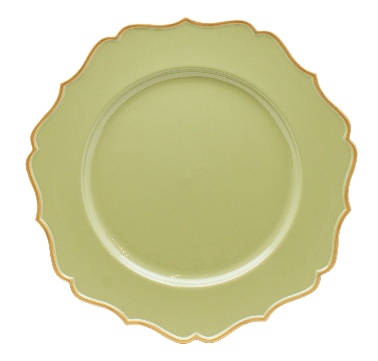BOWRING - Bethany 33cm Charger Sage