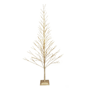 BOWRING - Champagne Glitter Tree 270cm/106in |360 Warm White LED Lights