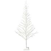 BOWRING - White Glitter Tree 270cm/106in |360 Warm White LED Lights