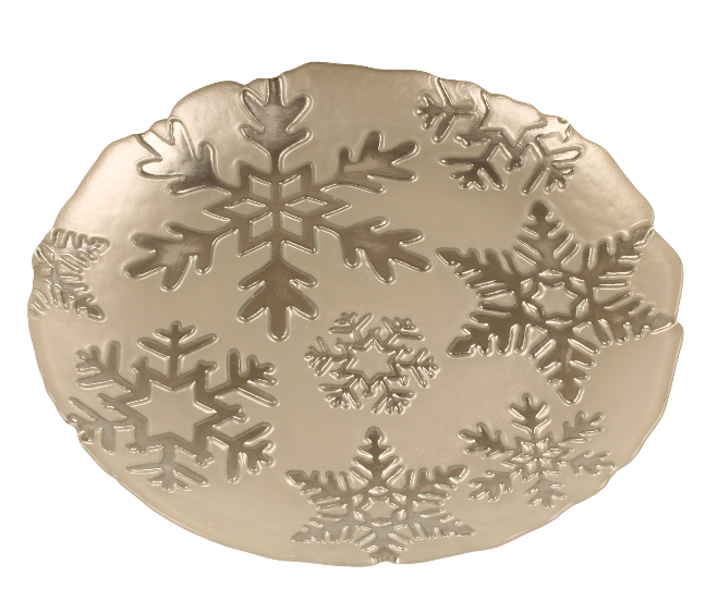 BOWRING - Snowy Days 21cm Plate