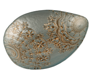 BOWRING - Egg Plate Blue