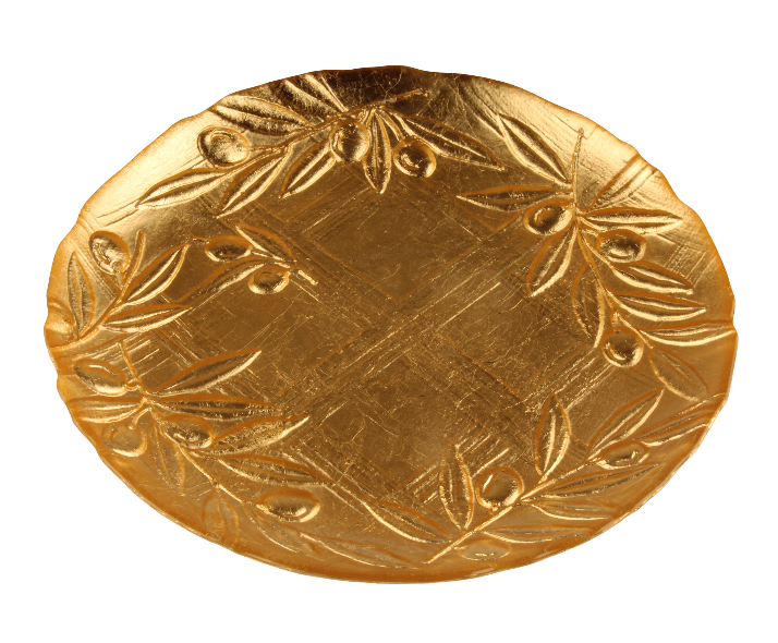 BOWRING - Toscana 21cm Gold Leaf Plate