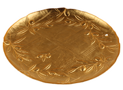 BOWRING - Toscana 33cm Gold Leaf Plate