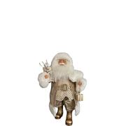 BOWRING - Enchanted Santa 45cm with Champagne Coat