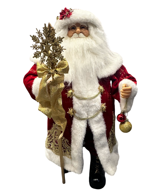 BOWRING - Imperial Santa 60cm with Red Coat