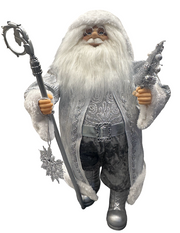 BOWRING - Dazzle Santa 60cm with Silver Coat