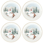 Easy Life - Chalet 19cm (7.5in) Plates Set of 4