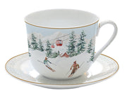 Easy Life - Chalet 400ml (13.5oz) Breakfast Cup & Saucer
