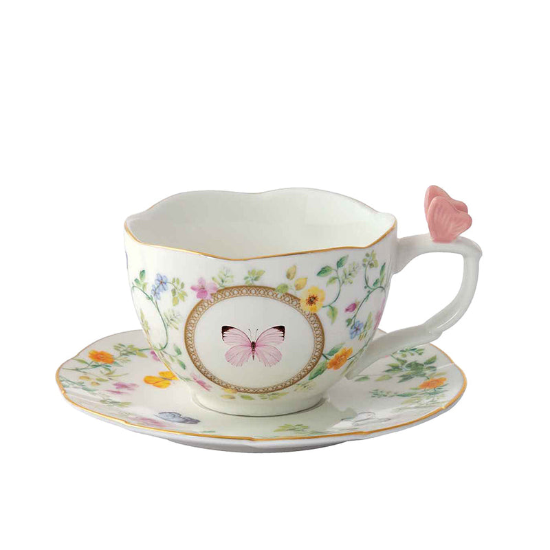 Easy Life - Dancing Butterflies 240ml (8oz) Cup & Saucer