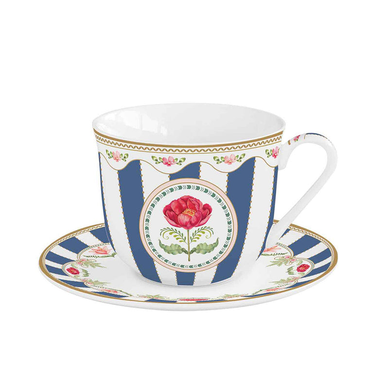 Easy Life - Flowery 370ml (12.5oz) Cup & Saucer