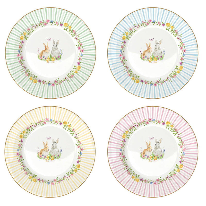 Easy Life - Happy Easter 19cm (7.5in) Plates Set of 4