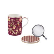 Easy Life - Magie D'Orient 350ml (12oz) Infuser Mug Burgundy