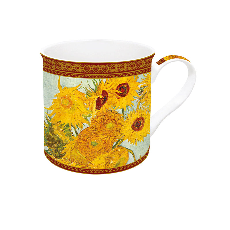 Easy Life - Masterpiece 300ml (10oz) Mug Vase with Twelve Sunflowers