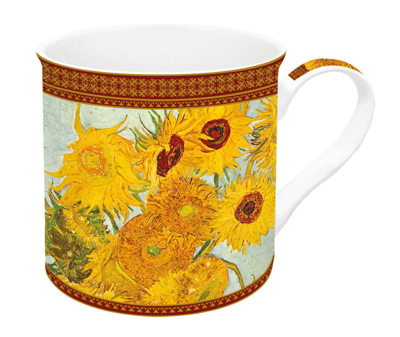 Easy Life - Masterpiece 300ml (10oz) Mug Vase with Twelve Sunflowers