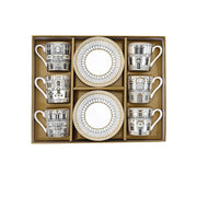 Easy Life - Palazzo 100ml (3.4oz) Espresso Cup & Saucer Set of 6