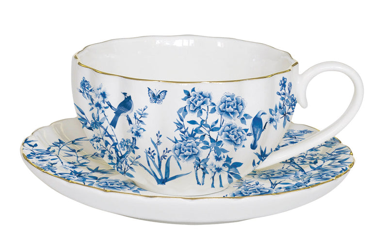 Easy Life - Paradise Garden 200ml (6.8oz) Cup & Saucer