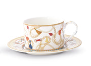 Pozzi Milano - POZZI Cheval 220ml (7.4oz) Cup & Saucer