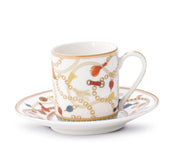 Pozzi Milano - POZZI Cheval 80ml (2.7oz) Cup & Saucer Set of 2
