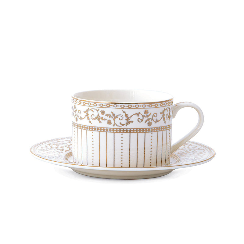 Pozzi Milano - POZZI Golden 220ml (7.4oz) Cup & Saucer