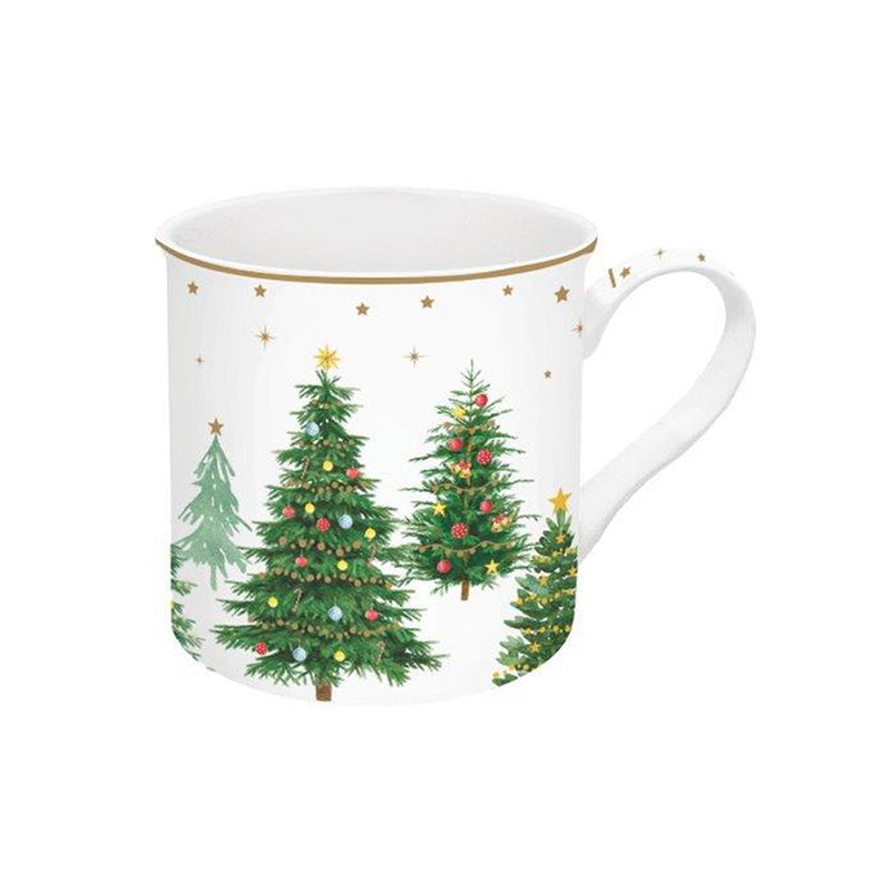 Easy Life - Festive Trees 300ml (10oz) Mug