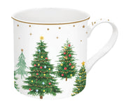 Easy Life - Festive Trees 300ml (10oz) Mug