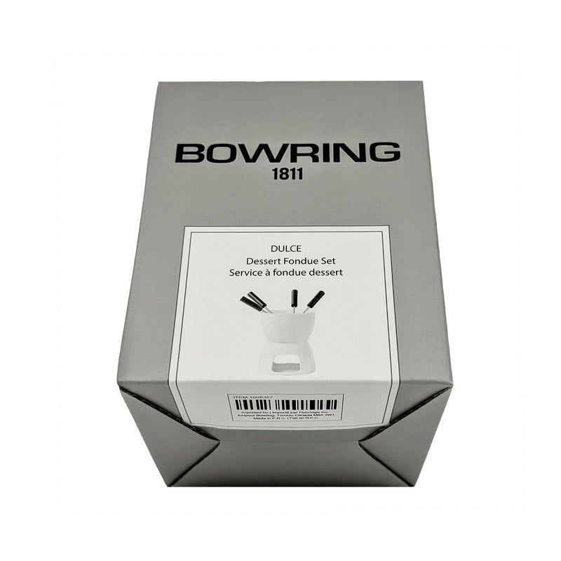 BOWRING - Dulce 230ml (7.8oz) Fondue with 4 Fondue Forks