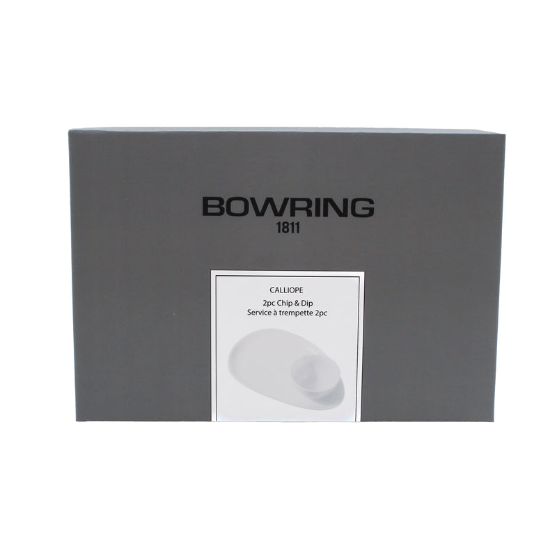 BOWRING - Calliope 28cm (11in) 2pc Chip & Dip