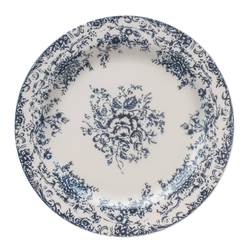 BOWRING - Blue Jardin 21cm (8.25in) Plate