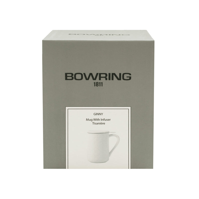 BOWRING - Ginny Mug 450ml (15.2oz) with Infuser  and Lid