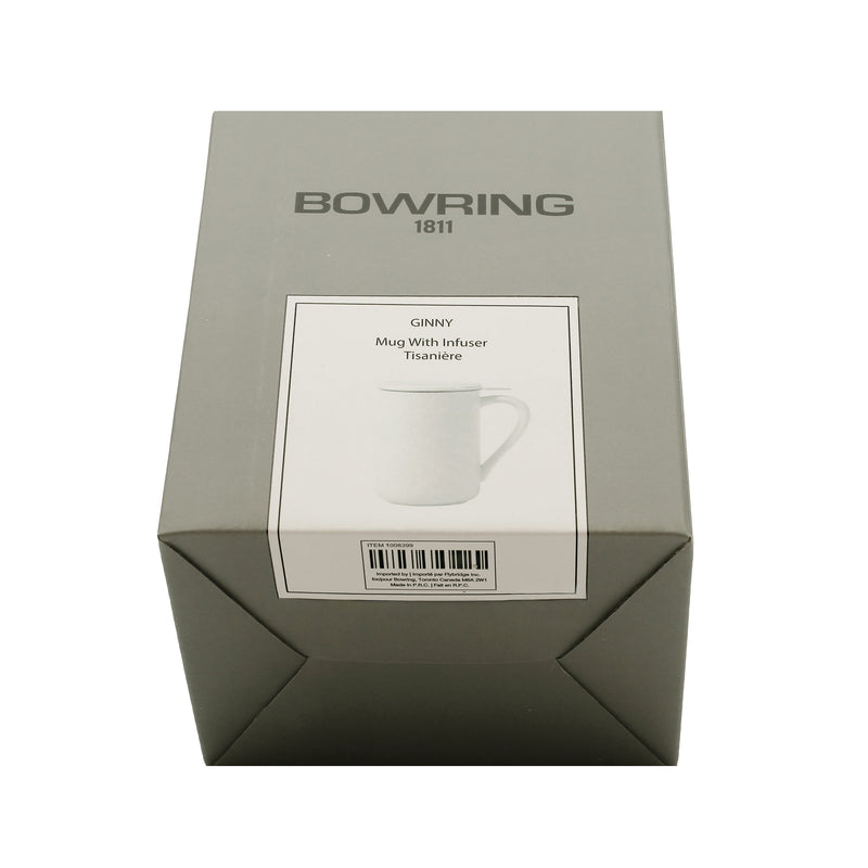 BOWRING - Ginny Mug 450ml (15.2oz) with Infuser  and Lid