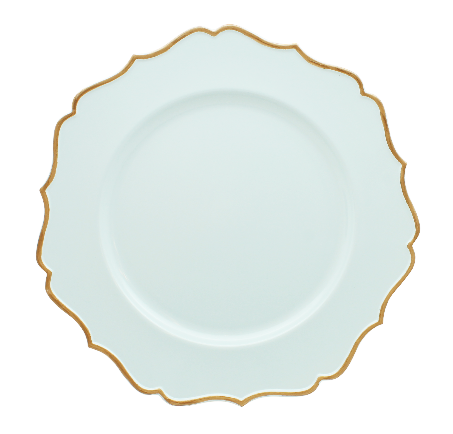 BOWRING - Bethany 33cm Charger Cloud Blue