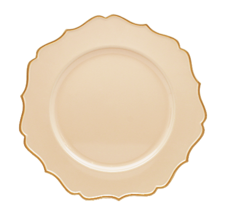 BOWRING - Bethany 33cm Charger Sandy Fawn