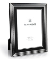 BOWRING - Carson Black/Silver Accent 8 x 10in Frame