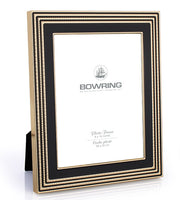 BOWRING - Carson Black/Gold Accent 8 x 10in Frame