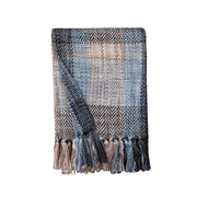 BOWRING - Cortina 50" x 60" Throw, Blue