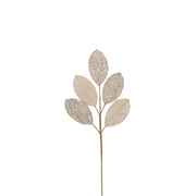 BOWRING - Leaf Stem Champagne Microbeads 63cm