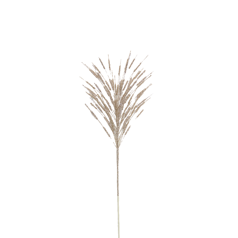 BOWRING - Grass 66cm Champagne Glitter Spray