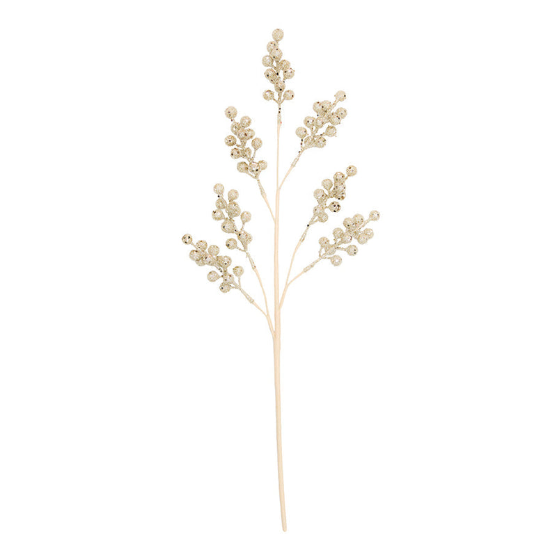 BOWRING - Berry Spray 66cm Champagne Glitter