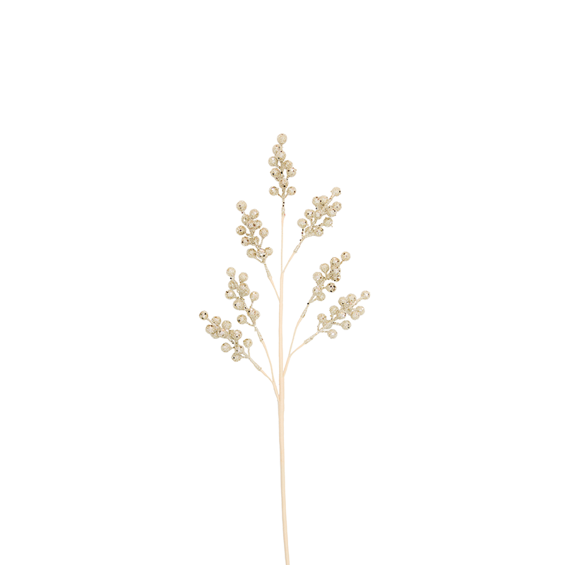 BOWRING - Berry Spray 66cm Champagne Glitter
