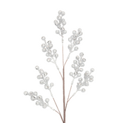 BOWRING - Berry Spray 66cm Silver Glitter