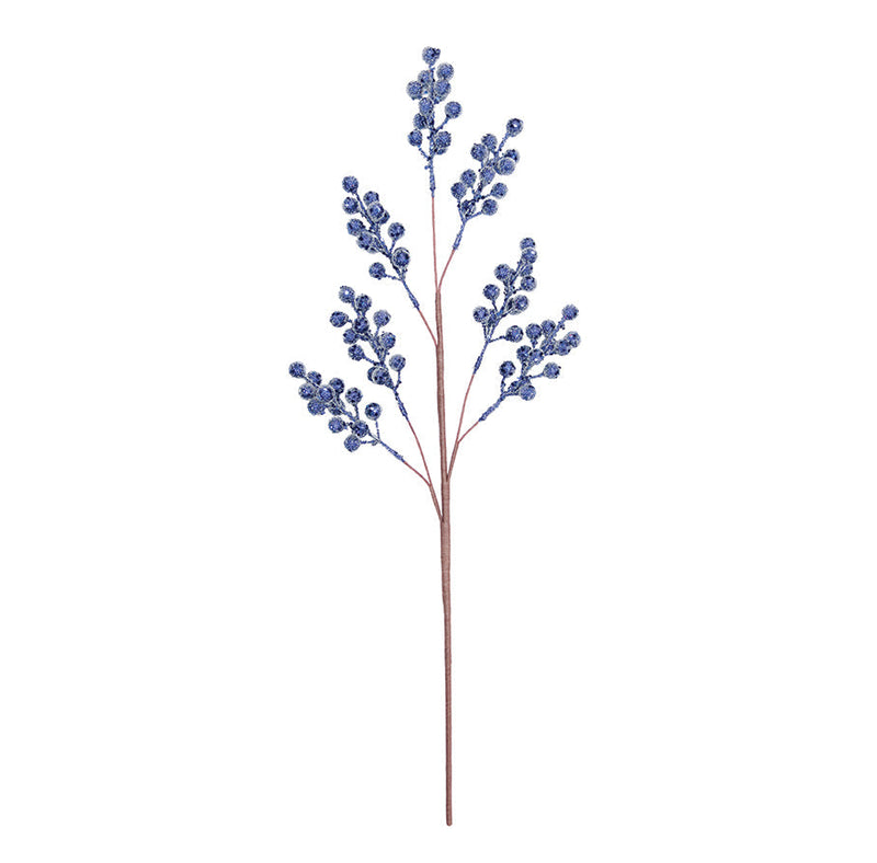 BOWRING - Berry Spray 66cm Midnight Blue Glitter