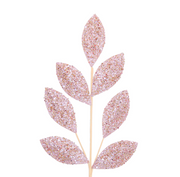 BOWRING - Leaf Stem 70cm Blush Sequins