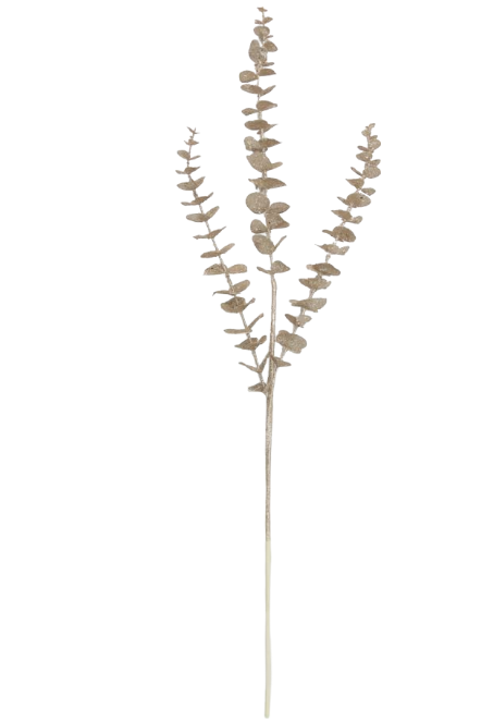 BOWRING - Eucalyptus 81cm Champagne Glitter Spray