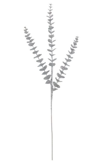 BOWRING - Eucalyptus 81cm Silver Glitter Spray