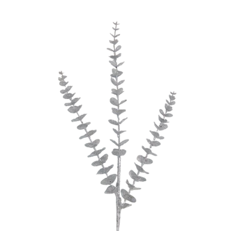 BOWRING - Eucalyptus 81cm Silver Glitter Spray