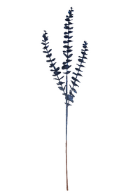 BOWRING - Eucalyptus 81cm Midnight Blue Glitter Spray