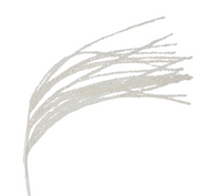 BOWRING - Rain 90cm White Sequin Spray